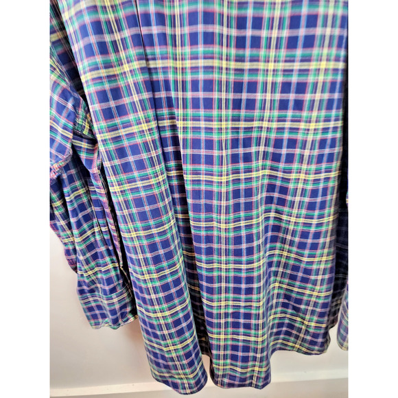 Nautica Jeans Co. Long Sleeve Plaid Multicolor Button Up Down Shirt NJ-99 Sz 2X - Picture 9 of 11